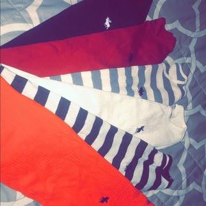 6 Abercrombie long sleeve shirts